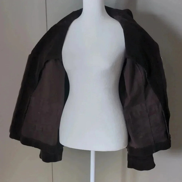 Fashion Bug Brown Cotton Corduroy Jacket - Picture 4 of 7